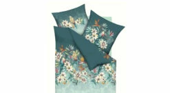 Feinbiber-Bettwäsche "Tropical" 7 Feinbiber-Bettwäsche "Tropical" -Bettbezüge Verkäufe 2024 11620Tropical20Parrots208820smaragd 1 wende kopfkissen