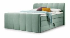 SET ONE Bettkasten-Boxspringbett "Florida" Doppelnähte -Bettbezüge Verkäufe 2024 SET ONE bettkasten boxspringbett florida doppelnaehte samt mint