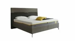 TEMPUR® Bett "Relax" Texture -Bettbezüge Verkäufe 2024 TEMPUR bett relax texture bezug webstoff kunstleder grau
