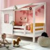 Abenteuerbett "Kids Paradise" Für Mädchen -Bettbezüge Verkäufe 2024 abenteuer bett kids paradise maedchen weiss lasiert flieder
