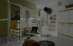 Abenteuer-Hochbett "Kids Paradise" -Bettbezüge Verkäufe 2024 abenteuer hochbett kids paradise bemassung grafik