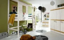 Abenteuer-Hochbett "Kids Paradise" -Bettbezüge Verkäufe 2024 abenteuer hochbett kids paradise leiter gerade 140cm weiss kiefer