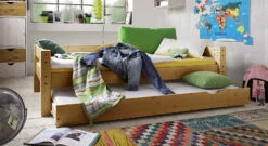 Ausziehbett "Kids Dreams" -Bettbezüge Verkäufe 2024 ausziehbett kids dreams kiefer gelaugt geoelt gr
