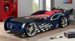 Autobett "Hero" Blau