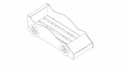 Autobett "Blue Light" -Bettbezüge Verkäufe 2024 autobett stauraumfach lattenrost inklusive gr