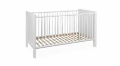 Babybett "Holmar" -Bettbezüge Verkäufe 2024 babybett holmar lattenrost seitengitter massivholz