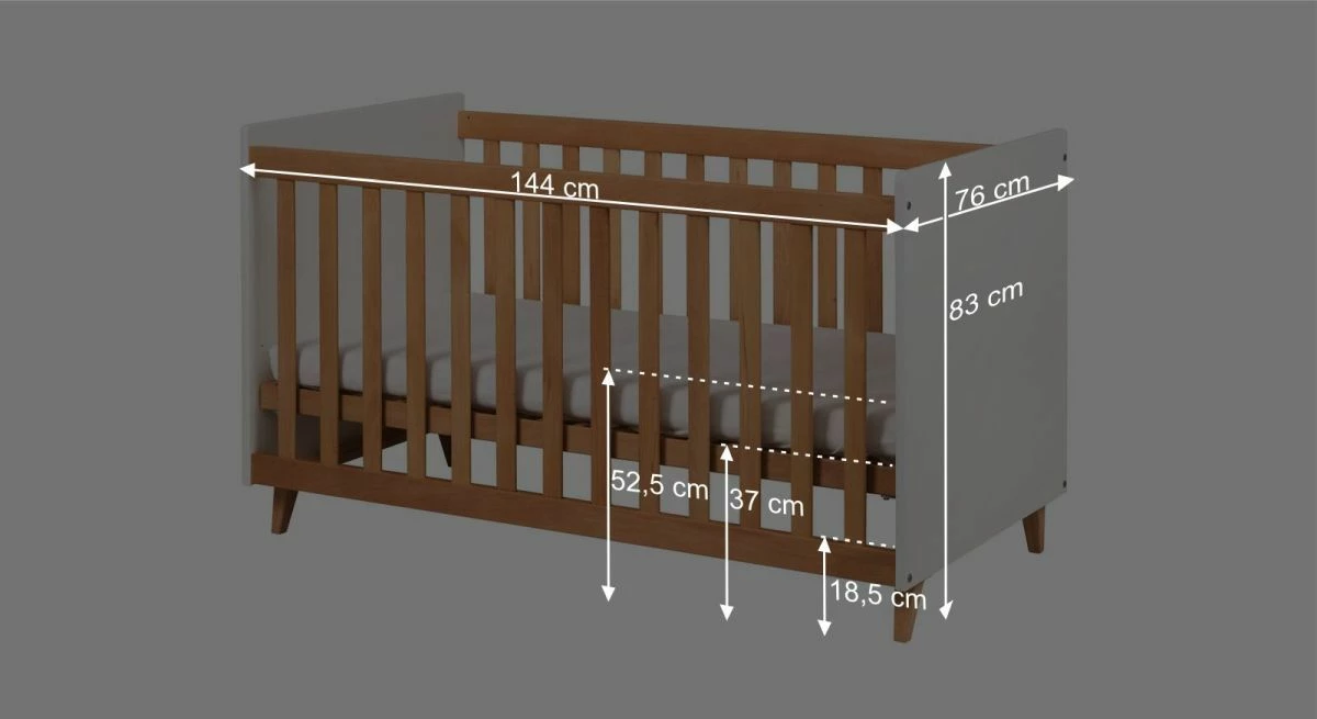 Babybett "Kids Nordic" 5 Babybett "Kids Nordic" – Bild 3