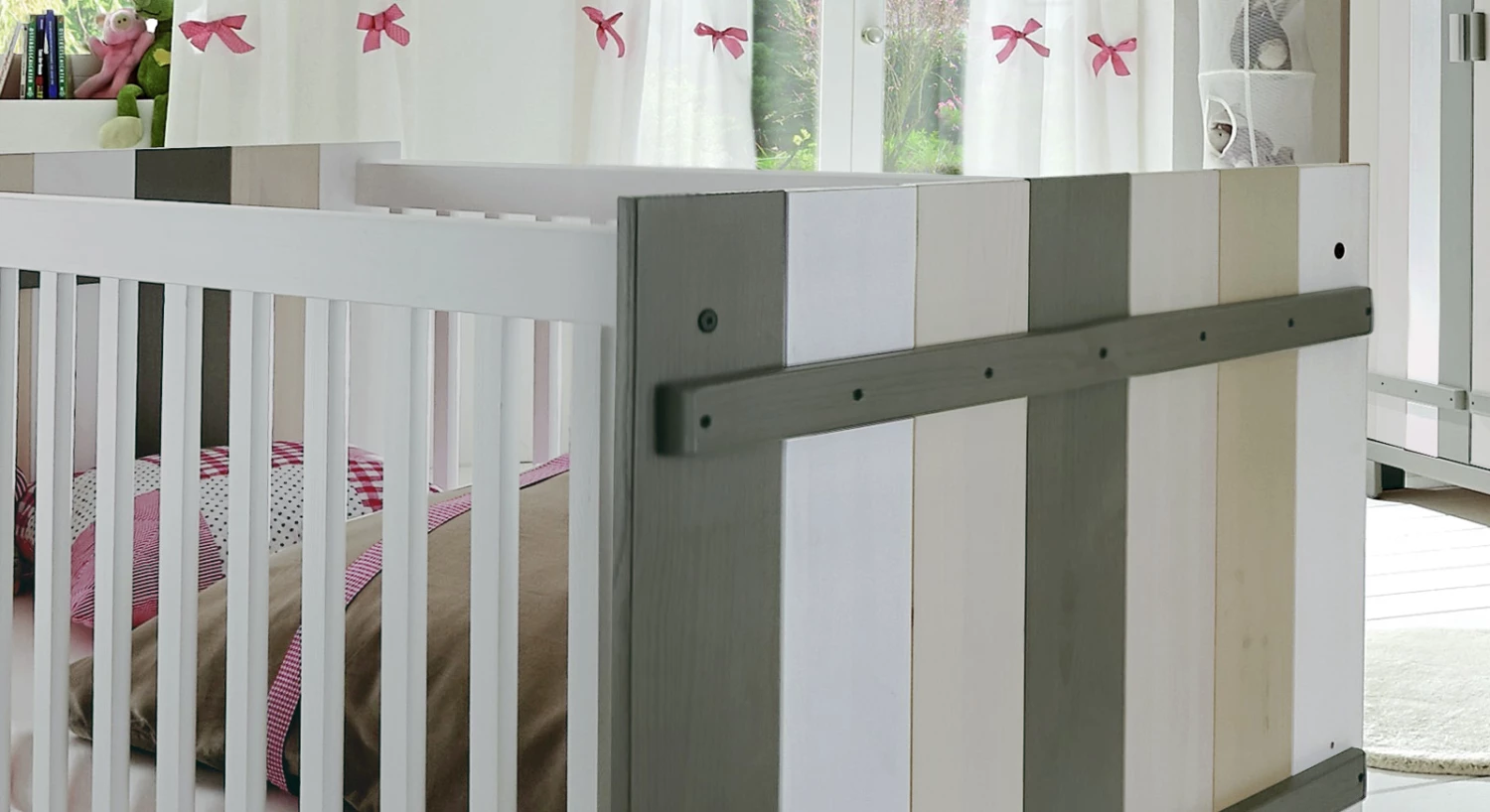 Babybett "Kids Paradise" Laubhütte 4 Babybett "Kids Paradise" Laubhütte – Bild 2