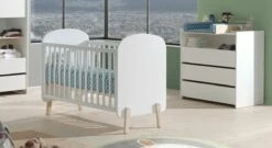 Babybett "Maila" -Bettbezüge Verkäufe 2024 babybett maila wickelkommode set praktisch