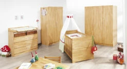 Wickelkommode "Natura" -Bettbezüge Verkäufe 2024 babyzimmer natura massive buche geoelt