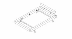Bett "Rune" 13 Bett "Rune" -Bettbezüge Verkäufe 2024 balkenbetten auflagewinkel lattenrost stabil 2