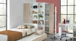 Begehbarer Eck-Kleiderschrank "Solero"