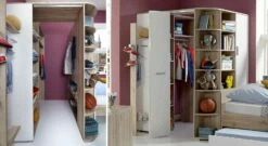 Begehbarer Eck-Kleiderschrank "Zagra" 11 Begehbarer Eck-Kleiderschrank "Zagra" -Bettbezüge Verkäufe 2024 begehbarer eckkleiderschrank zagra praktisch kinderzimmer