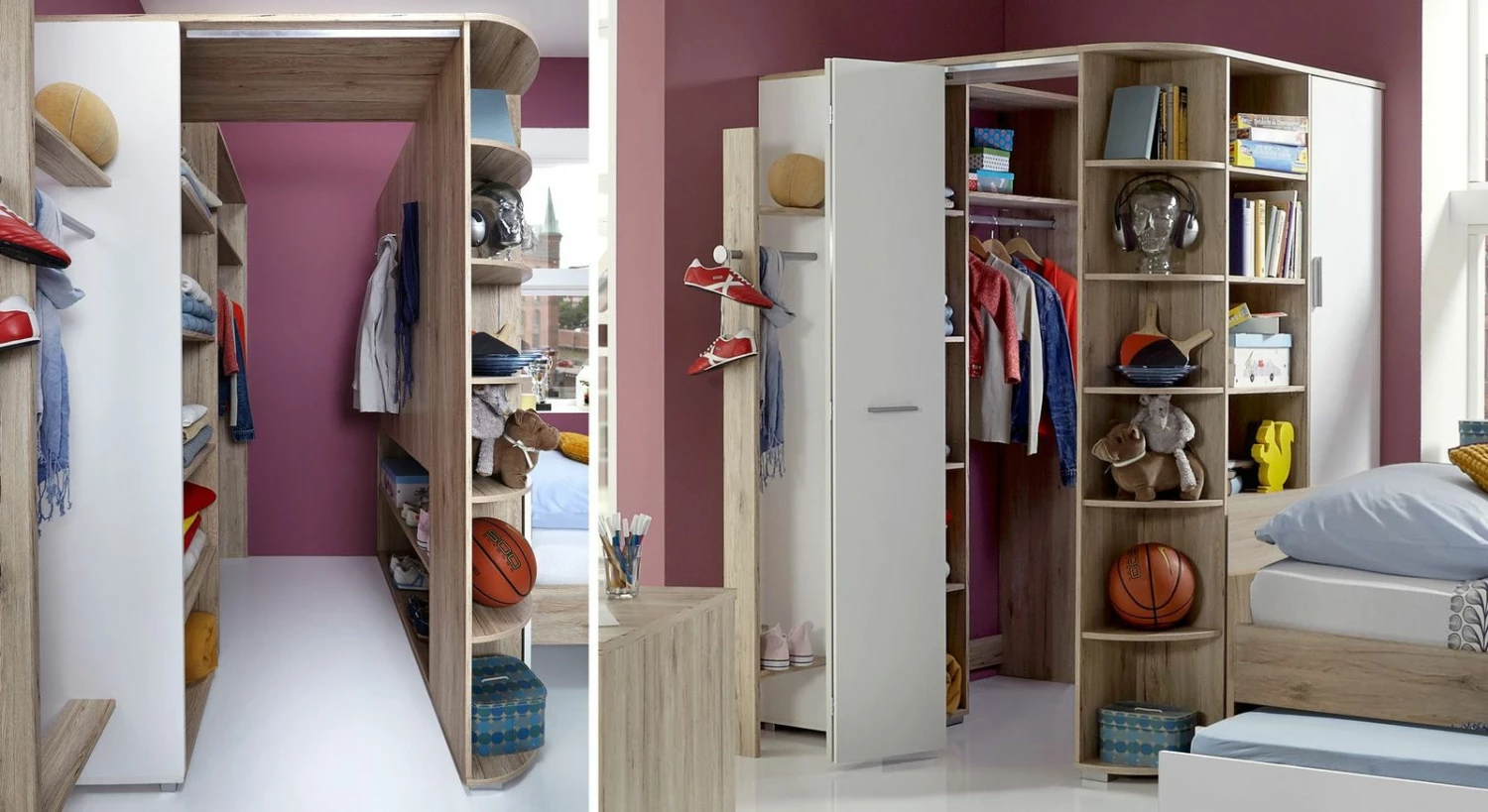 Begehbarer Eck-Kleiderschrank "Zagra" 5 Begehbarer Eck-Kleiderschrank "Zagra" – Bild 3