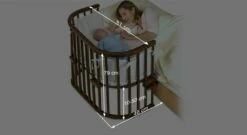 Babybay Beistellbett "Original" -Bettbezüge Verkäufe 2024 beistellbett babybay original bemassung grafik