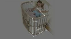 Babybay Beistellbett "Maxi" -Bettbezüge Verkäufe 2024 beistellbett maxi babybay bemassung grafik