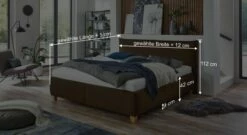 Bett "Adana" 26 Bett "Adana" -Bettbezüge Verkäufe 2024 bett adana grosser bettkasten bemassung grafik