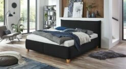 Bett "Adana" 30 Bett "Adana" -Bettbezüge Verkäufe 2024 bett adana webstoff schwarz