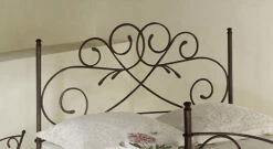 Bett "Amarete" -Bettbezüge Verkäufe 2024 bett amarete kopfteil filigran geschwungen