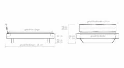 Bett "Antero" -Bettbezüge Verkäufe 2024 bett antero massgrafik