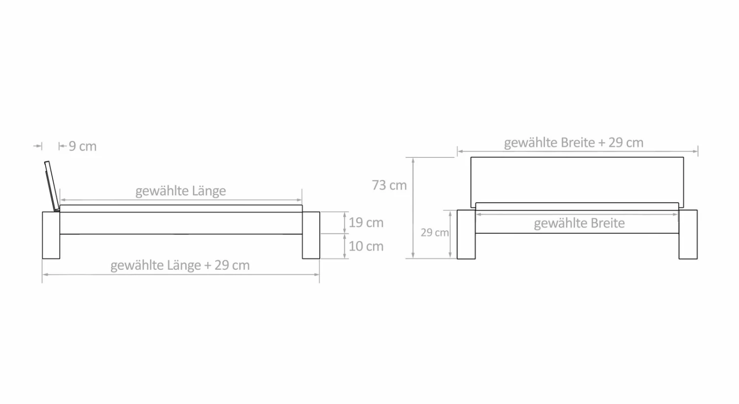 Bett "Aragon" 6 Bett "Aragon" – Bild 4