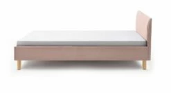 Bett "Arensa" -Bettbezüge Verkäufe 2024 bett arensa altrosa webstoff robust