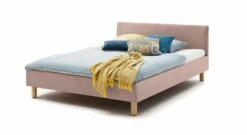 Bett "Arensa" -Bettbezüge Verkäufe 2024 bett arensa geradlinig look stoff