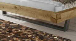 Bett "Arsos" -Bettbezüge Verkäufe 2024 bett arsos pulverbeschichtet stahl kufen