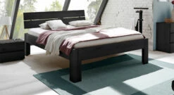 Bett "Bayamo" -Bettbezüge Verkäufe 2024 bett bayamo eiche graphit 30cm gr