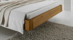 Bett "Belbari" -Bettbezüge Verkäufe 2024 bett belbari schweberahmen eichenholz gr