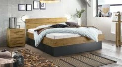 Bett "Boa Vista" -Bettbezüge Verkäufe 2024 bett boa vista sockel anthrazit