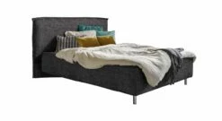 Bett "Bustan" -Bettbezüge Verkäufe 2024 bett bustan chenillestoff dunkelgrau