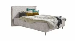 Bett "Bustan" -Bettbezüge Verkäufe 2024 bett bustan chenillestoff wollweiss