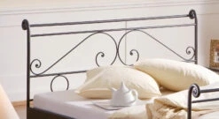 Bett "Cerete" -Bettbezüge Verkäufe 2024 bett cerete kopfteil kunstvoll gr