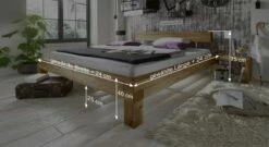 Bett "Claro" -Bettbezüge Verkäufe 2024 bett claro bemassungs skizze