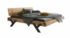 Bett "Cuamba" -Bettbezüge Verkäufe 2024 bett cuamba rustikal balken look