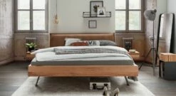 Bett "Davan" -Bettbezüge Verkäufe 2024 bett davan bettrahmen kernbuche geoelt