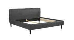 Bett "Elas" -Bettbezüge Verkäufe 2024 bett elas leder bezug anthrazit