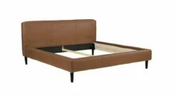 Bett "Elas" -Bettbezüge Verkäufe 2024 bett elas leder bezug ocker