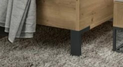 Bett "Estiva" -Bettbezüge Verkäufe 2024 bett estiva metallfuesse schiefer