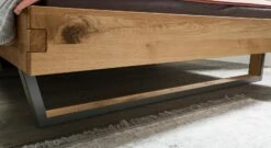 Bett "Fillin" -Bettbezüge Verkäufe 2024 bett fillin massivholz metallkufe stabil