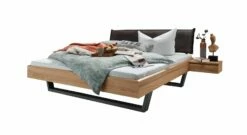 Bett "Gwenna" -Bettbezüge Verkäufe 2024 bett gwenna attraktiv holzrahmen