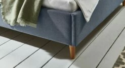 Bett "Indore" -Bettbezüge Verkäufe 2024 bett indore polsterung charmante holzbeine