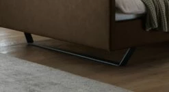 Bett "Kismet" -Bettbezüge Verkäufe 2024 bett kismet anthrazitfarben metallkufen