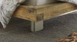 Bett "Kolmar" -Bettbezüge Verkäufe 2024 bett kolmar metall bettbeine stabil