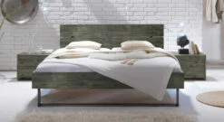 Bett "Konna" 17 Bett "Konna" -Bettbezüge Verkäufe 2024 bett konna akazie grau saegerau