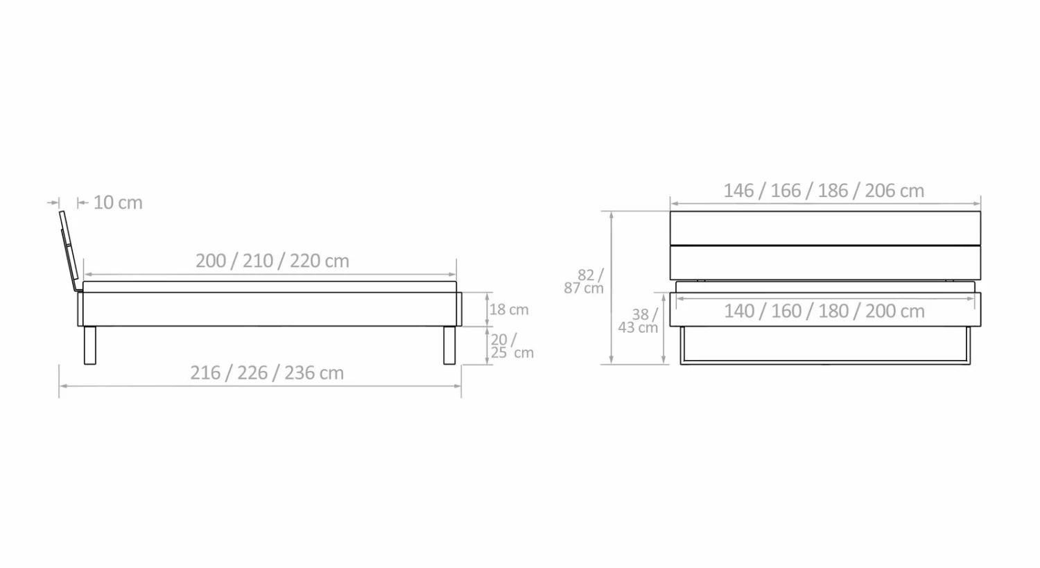 Bett "Konna" 7 Bett "Konna" – Bild 5