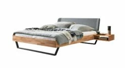 Bett "Koruko" -Bettbezüge Verkäufe 2024 bett koruko stylisch loft look