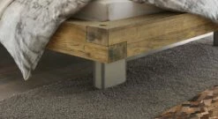 Bett "Limeira" -Bettbezüge Verkäufe 2024 bett limeira bettrahmen balken optik