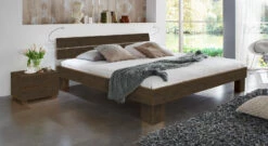 Bett "Lucca" Komfort -Bettbezüge Verkäufe 2024 bett lucca komfort fusshoehe 25cm buche wenge gr